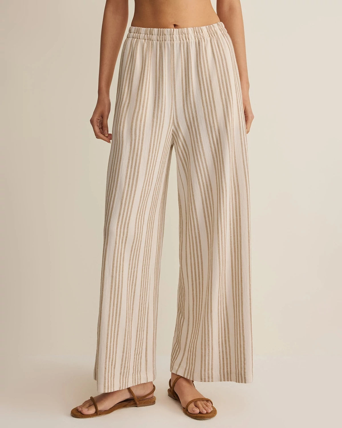 Cloud $|& Z Supply Scout Knit Striped Pant - VOF Detail
