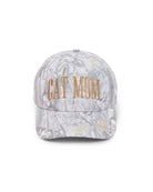 Gray $|& David & Young Cat Mom Camo Baseball Cap - VOF Detail