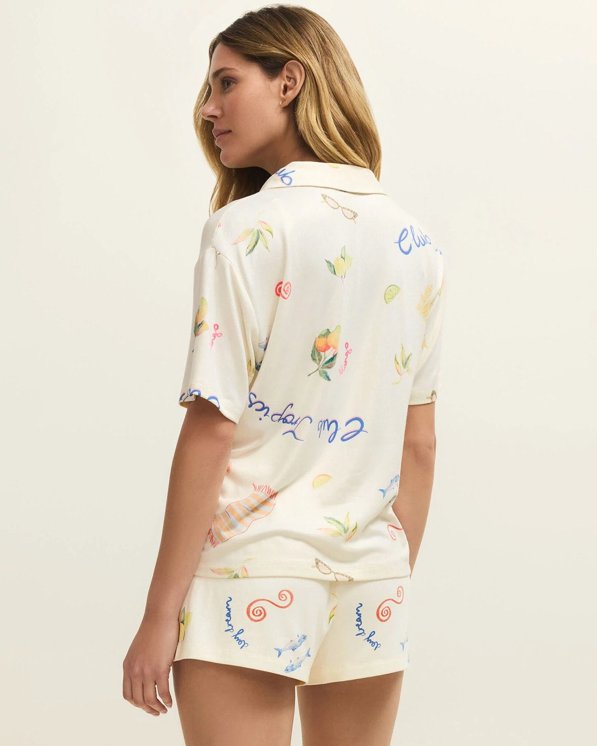 Vanilla Ice $|& Z Supply Beach Days PJ Top - Hanger Side