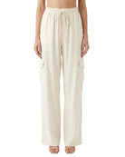 Sand $|& Salty Weekend Drawstring Waist Cargo Pant - VOF Detail