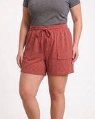 Dusty Rust $|& West Kei Gauze Jersey  Short - VOF Detail