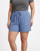 Provence Blue $|& West Kei Airflo Woven Short - VOF Detail