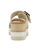 Natural $|& TOMS Diana Mule Buckle Wedge Sandal - Hanger Side