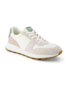 Natural Egret Suede $|& TOMS TRVL LITE Retro Runner Sneaker - Hanger Back