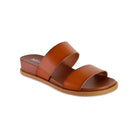 Cognac $|& MIA Yelena Slide Sandal - Hanger Detail