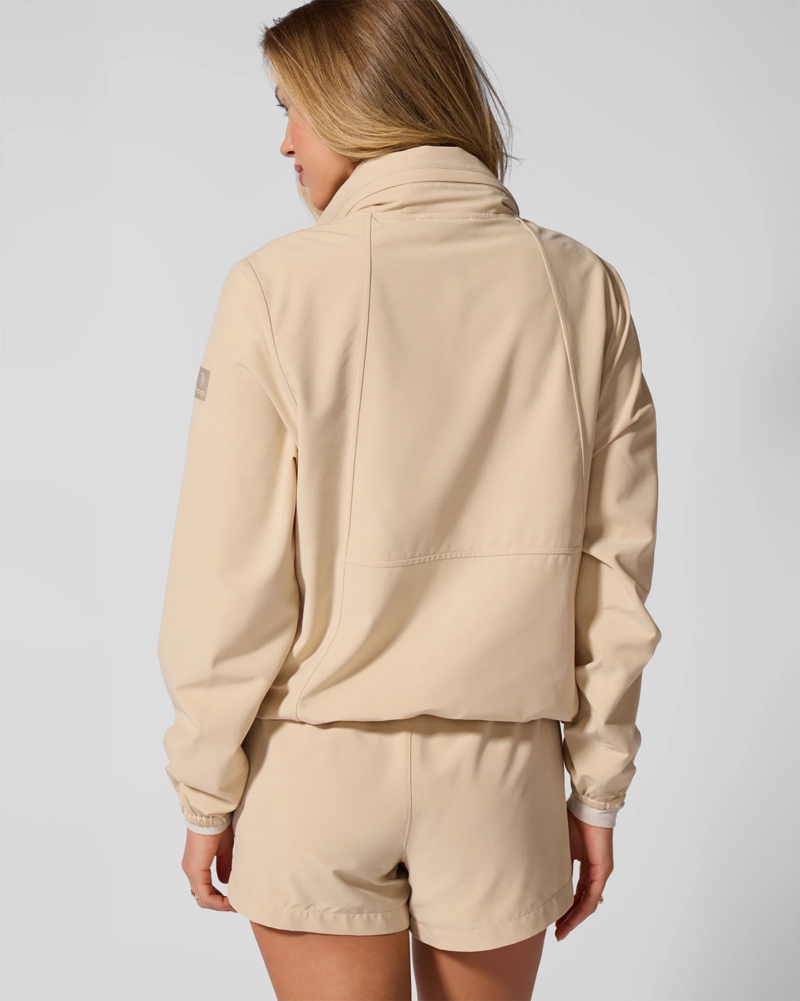 Brown Rice $|& MPG Sport Ripstop Windbreaker - Hanger Side
