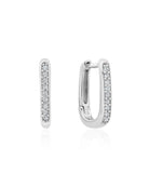 Platinum $|& Crislu Square Huggies - VOF Detail