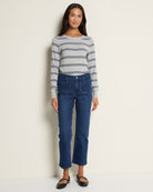 Katrina $|& Dear John Anika Mid Rise Slim Straight Leg Jeans - UGC On Fig