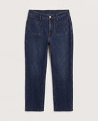 Katrina $|& Dear John Anika Mid Rise Slim Straight Leg Jeans - Hanger Detail