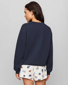 Eclipse $|& Z Supply Boyfriend Patch Sweatshirt - Hanger Side