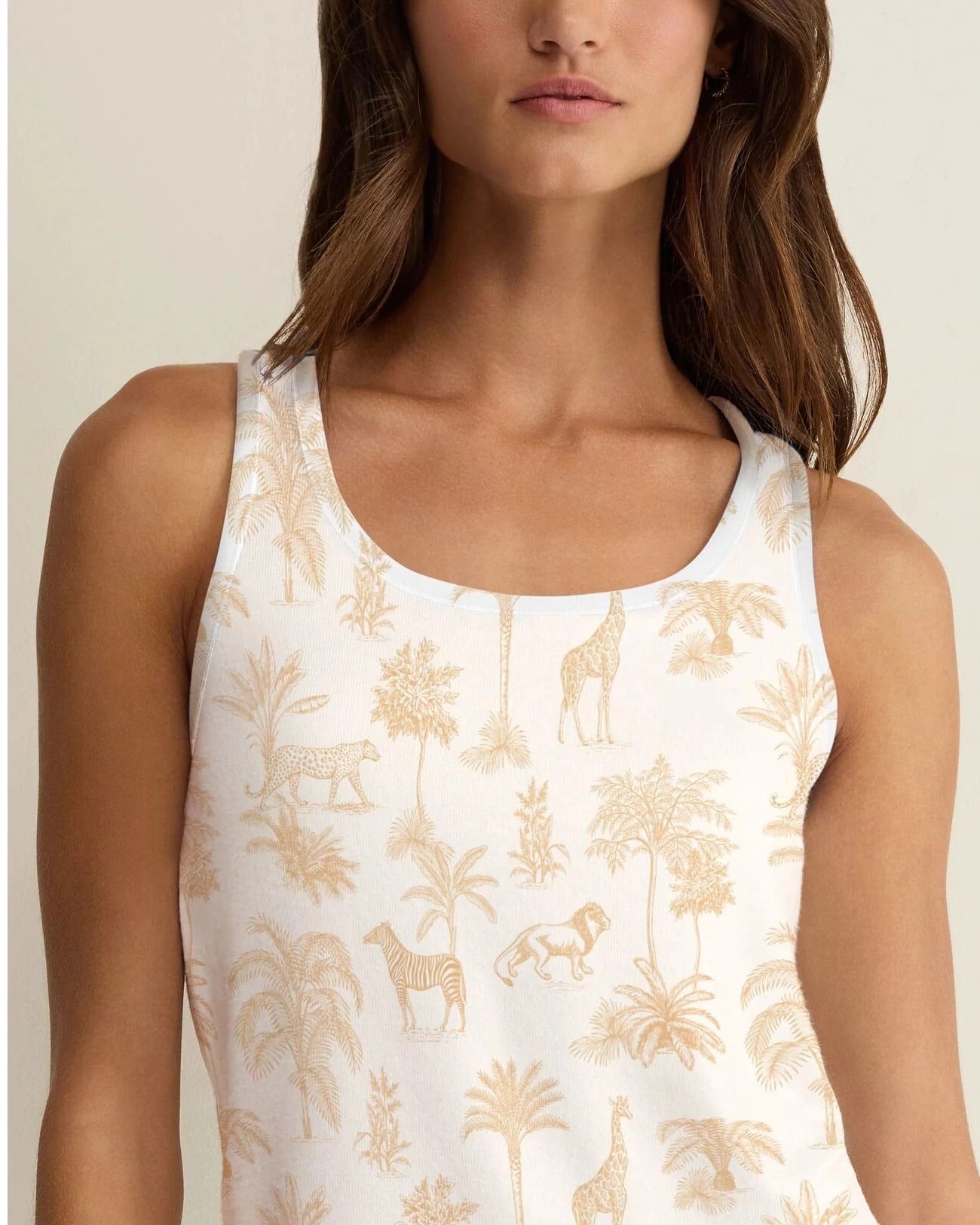 Bone $|& Z Supply Safari Tank - Hanger Back
