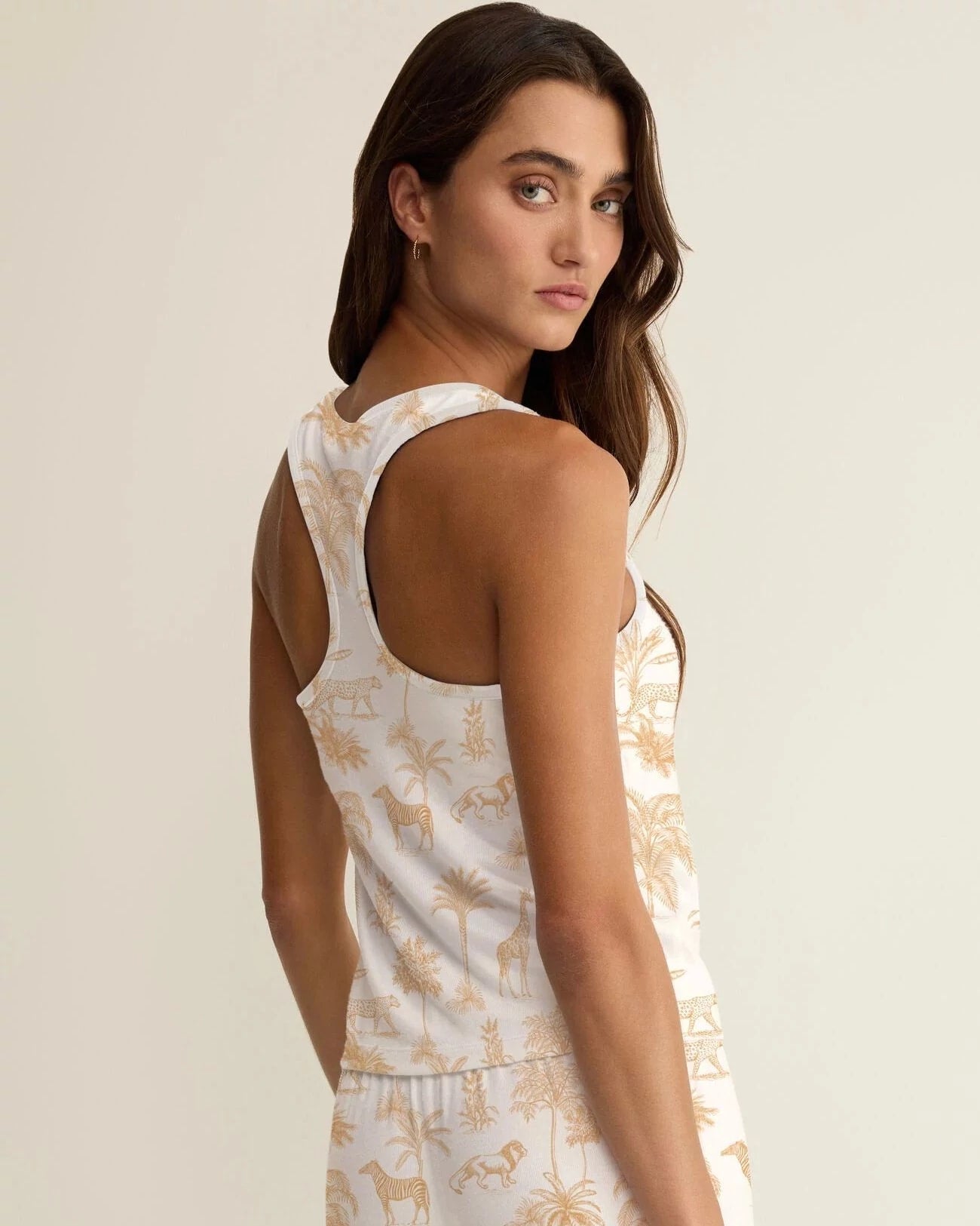 Bone $|& Z Supply Safari Tank - Hanger Side