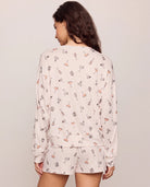 Sandstone $|& Z Supply Ella Cocktail Long Sleeve Top - Hanger Side