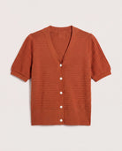 Cedar $|& SEAS Sunbelt Open Knit Sweater Top - Hanger Detail
