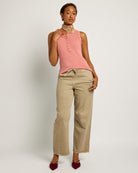 Cedar $|& SEAS Laura Henley Ribbed Tank - UGC On Fig
