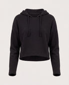 Ink Navy $|& Interval Tri-Blend Fleece Graceful Hoodie - Hanger Detail