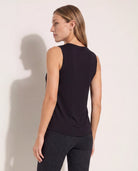 Black $|& Interval Replay Tank - SOF Back