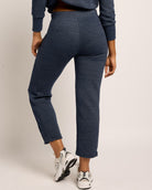 Ink Navy $|& Interval Tri Blend Energize Sweatpant - SOF Back