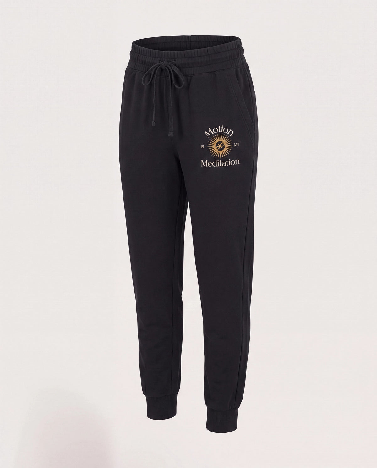 Black $|& Interval Replay Graphic Jogger