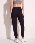Black $|& Interval Replay Graphic Jogger - SOF Back