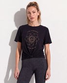 Black $|& Interval Field Graphic Tee - SOF Front