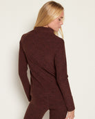 Walnut Leopard Heather $|& Interval FlowHeather Sculpt Relay Jacket - SOF Back