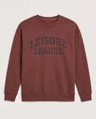 Walnut $|& Interval Iris Graphic Sweatshirt - Hanger Detail