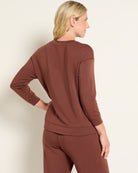 Walnut $|& Interval Iris Graphic Sweatshirt - SOF Back