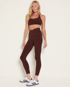Walnut Leopard Heather $|& Interval FlowHeather Sculpt Prime Bra - UGC On Fig