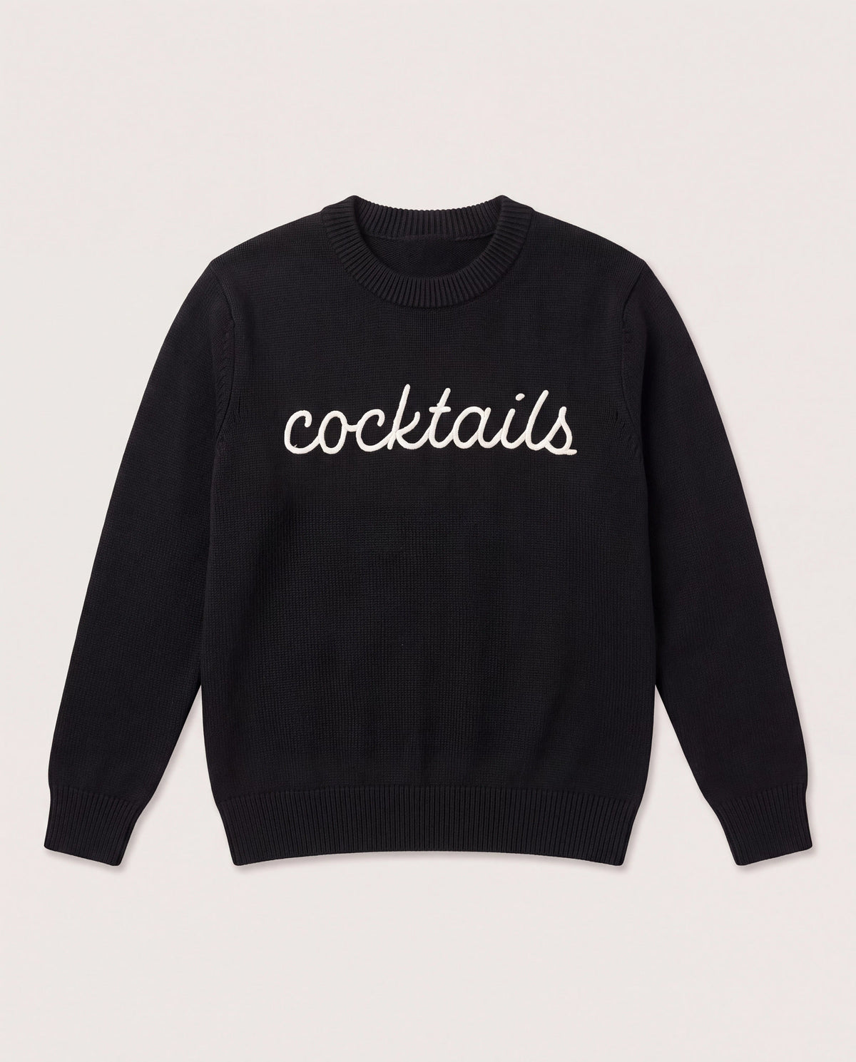 Black/Ivory $|& Bobeau Cocktails Sweater - Hanger Detail
