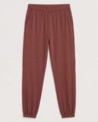 Walnut $|& Interval New Fleece Iris Jogger - Hanger Detail