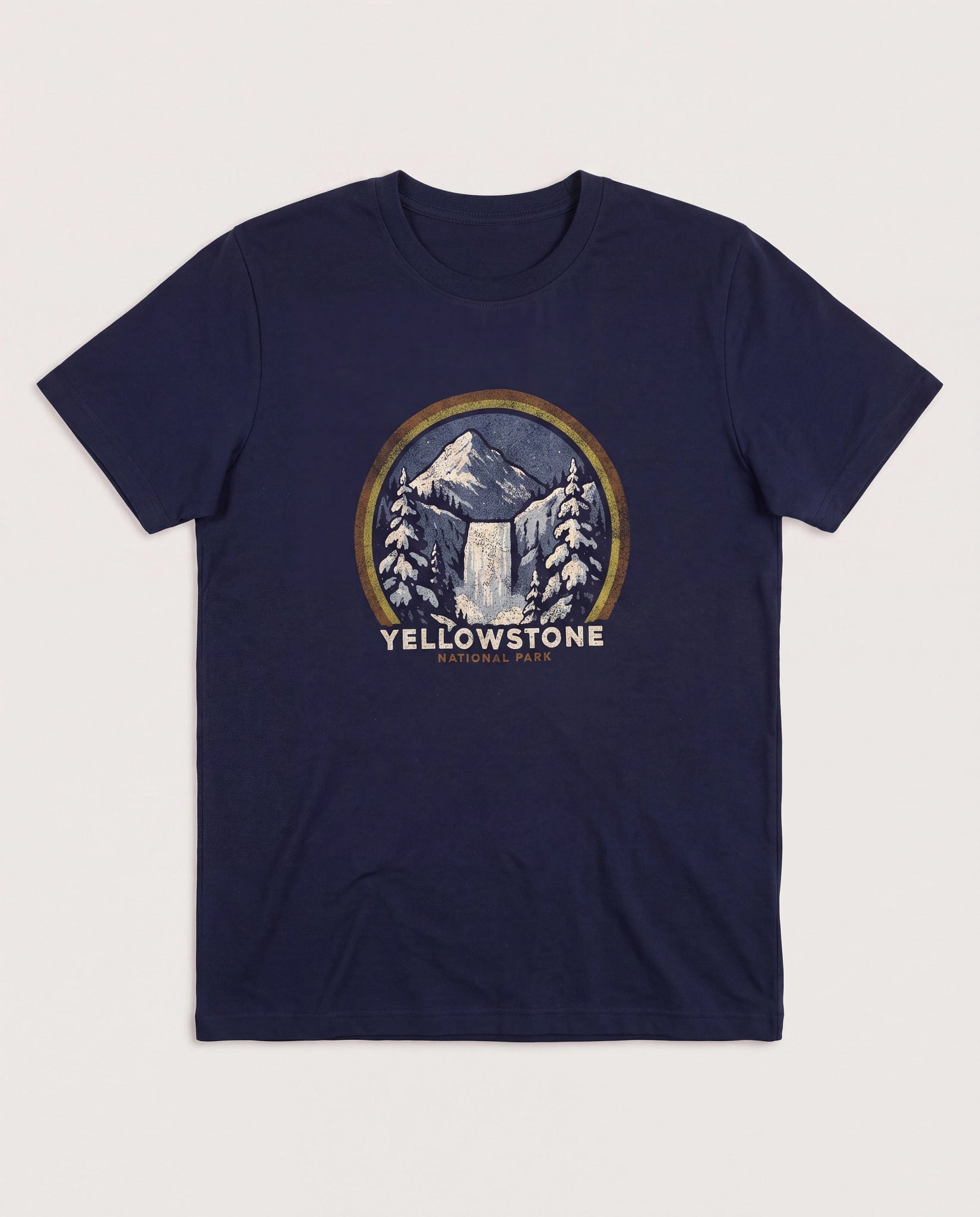 Mariner Midnight $|& Herizon Yellowstone Graphic Tee - Hanger Detail