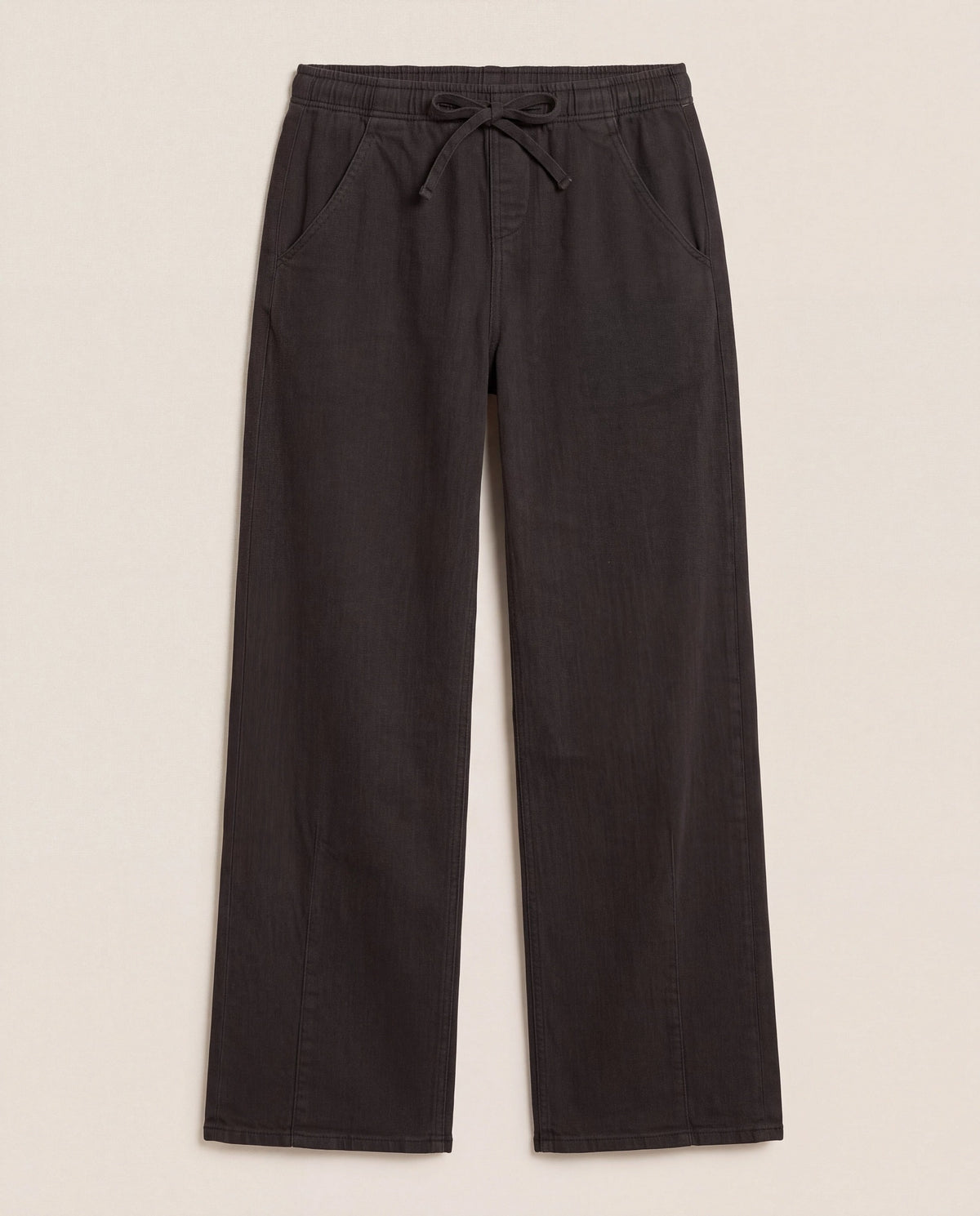 Graphite $|& SEAS Ellie Drawstring Straight Leg Pant - Hanger Detail