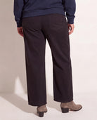 Graphite $|& SEAS Ellie Drawstring Straight Leg Pant - SOF Back