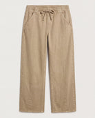 Pebble $|& SEAS Ellie Drawstring Straight Leg Pant - Hanger Detail