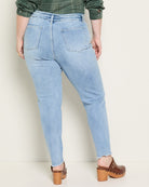 Lakeside $|& SEAS Lucy Button Front Skinny Jean - SOF Back
