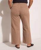 Fawn $|& SEAS Layla Wide Leg Jean - SOF Back