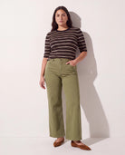Olive Branch $|& SEAS Layla Wide Leg Jean - UGC On Fig