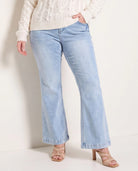 Lakeside $|& SEAS Stacy Patch Pocket Detail Jean - SOF Front