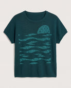 Laurel $|& SEAS Nora Dolman Graphic Sweater Tee - Hanger Detail