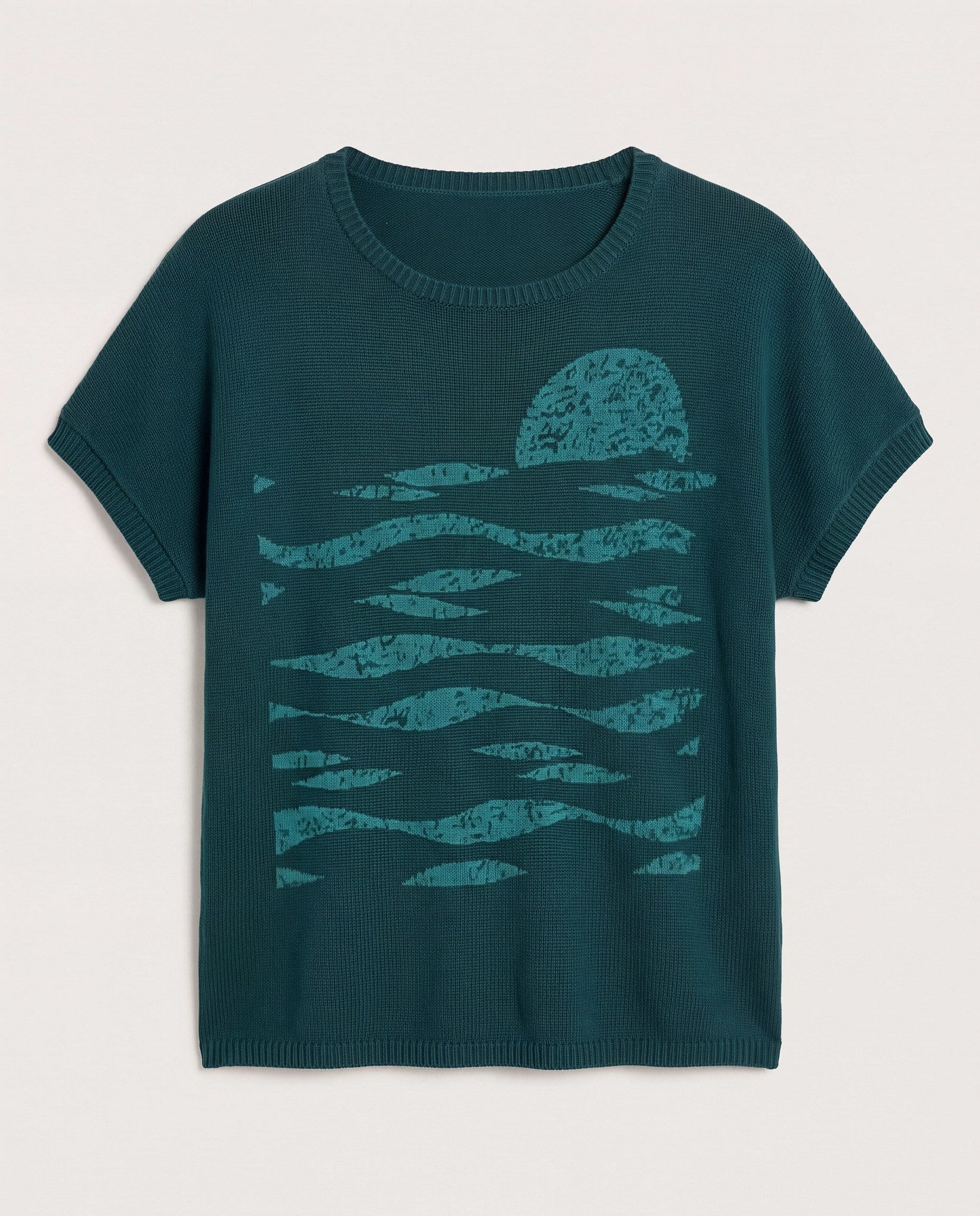 Laurel $|& SEAS Nora Dolman Graphic Sweater Tee - Hanger Detail