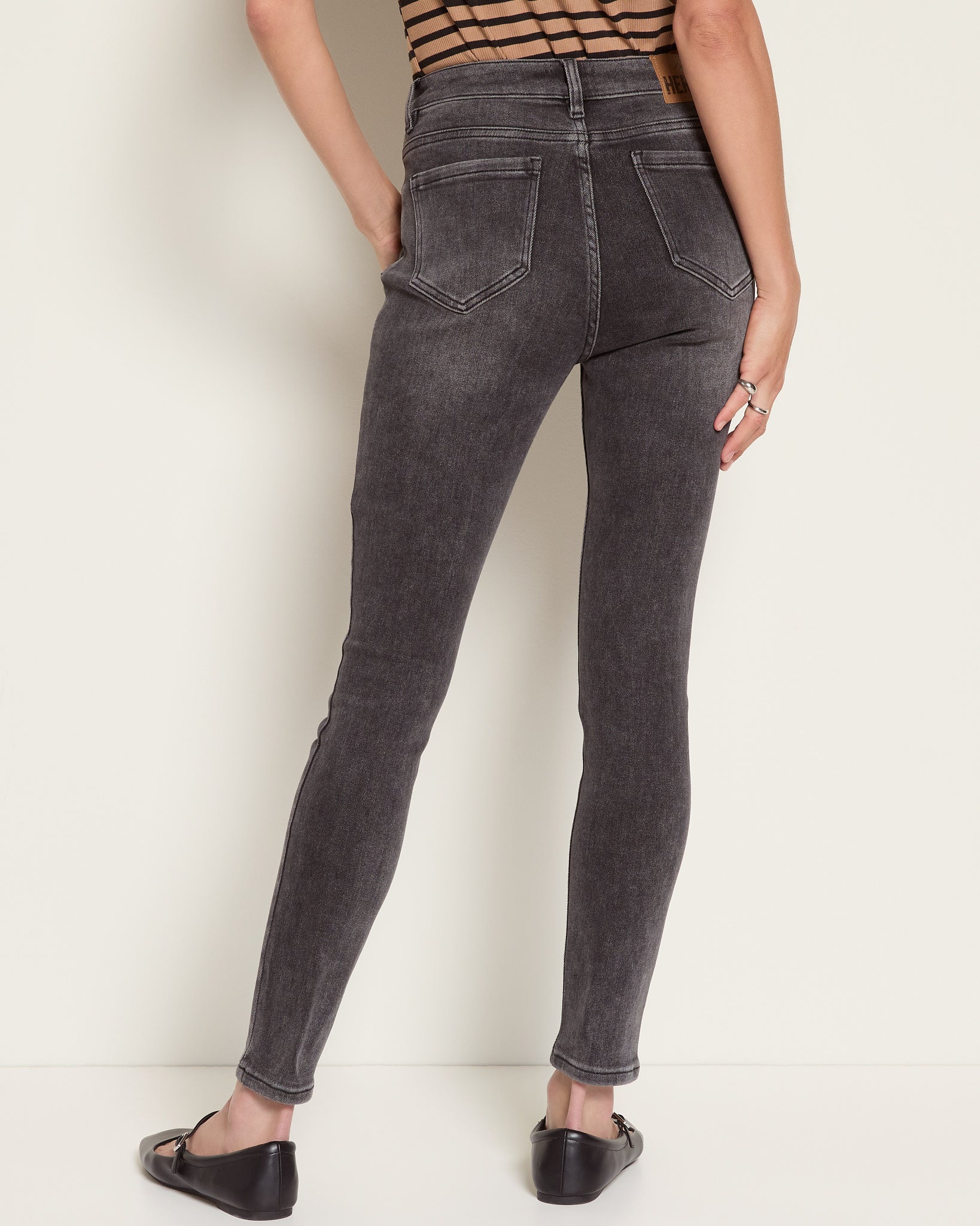 Dark Shore $|& Herizon Blake High Rise Skinny Jean - SOF Back
