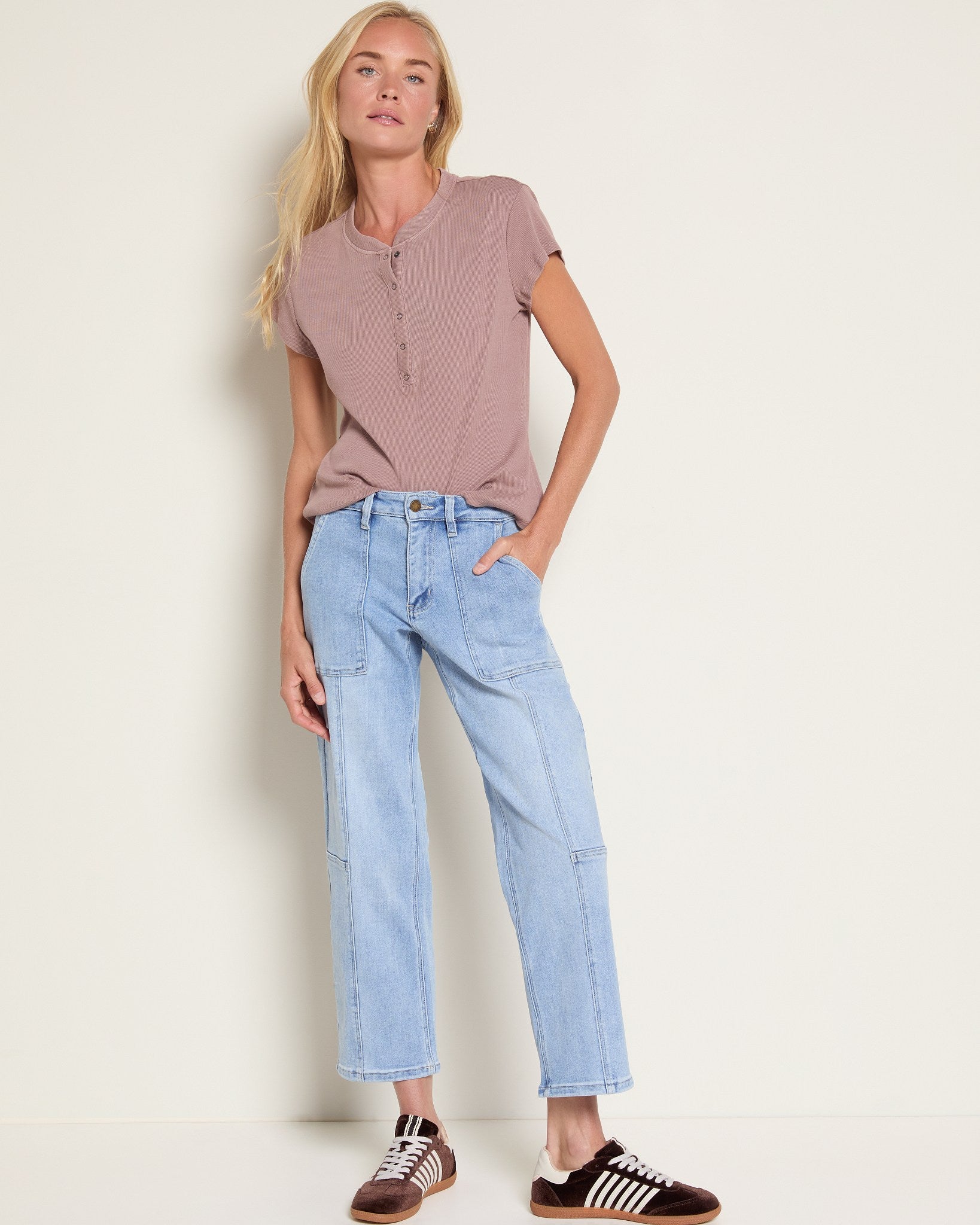 Lakeside $|& Herizon Beaudry Patch Pocket Ankle Jean - UGC On Fig