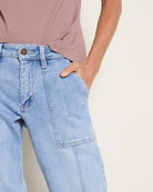 Lakeside $|& Herizon Beaudry Patch Pocket Ankle Jean - SOF Full Front