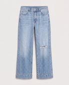 Saltwater $|& SEAS Gigi High Rise Boyfriend Ankle Jean - Hanger Detail