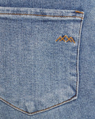 Saltwater $|& Herizon Roam Distressed Cropped Wide Leg Jean - SOF Full Front