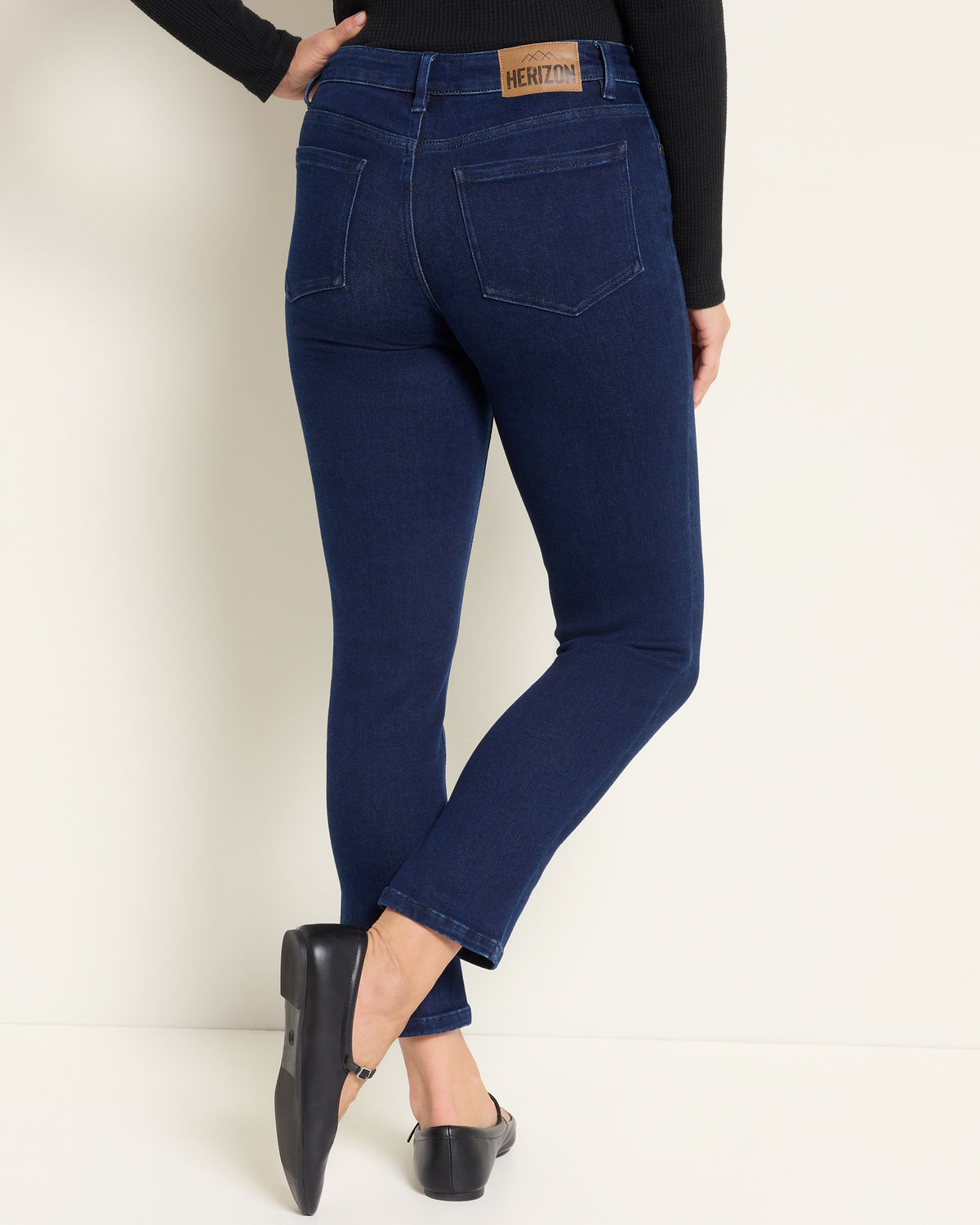 Low Tide $|& Herizon Stroll Slim Straight Ankle Jean - SOF Back