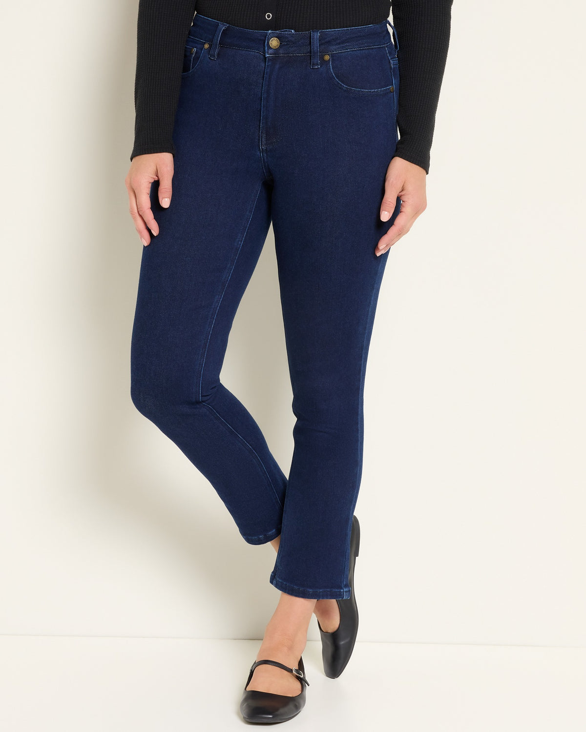 Low Tide $|& Herizon Stroll Slim Straight Ankle Jean - SOF Front