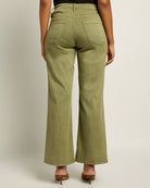 Olive Branch $|& SEAS Layla Wide Leg Pant - SOF Back