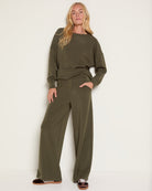 Evergreen $|& SEAS Jenni High Rise Pleat Front Trouser - UGC On Fig